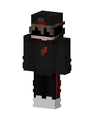 Red Stripe Hoodie Minecraft skin