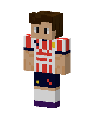 White Athlete Boy Minecraft skin