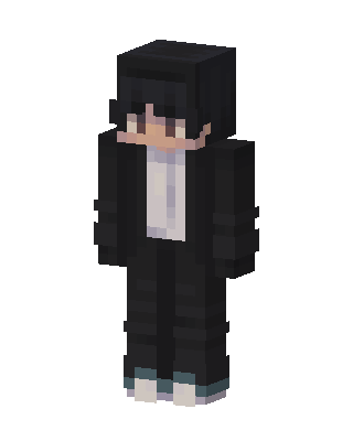 Dark Suit Boy skin, 3D preview