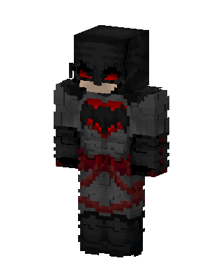 Dark Flash Batman skin, 3D preview
