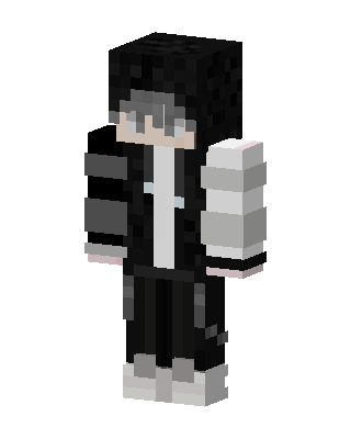 Black Suit Boy Minecraft goth skin