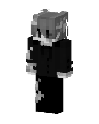 Black Ninja skin, 3D preview