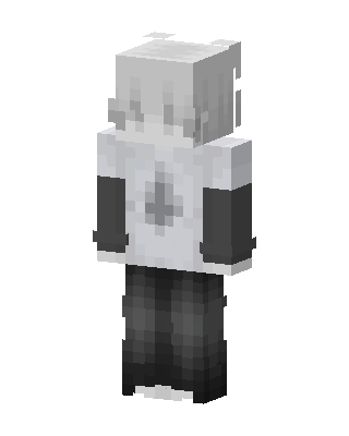 White Player Minecraft white skin
