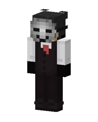 Black Villain Boy Minecraft skin