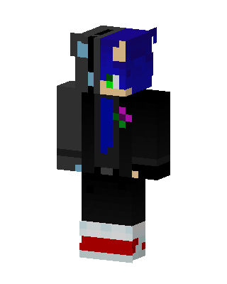 Split Hood Suit Minecraft skin