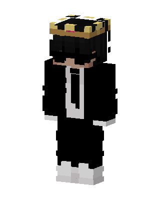 Crowned Suit Boy skin, 3D preview