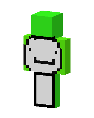 Green Mob Boy Minecraft green skin