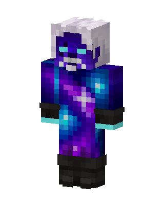 Galaxy Mage Minecraft skin