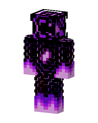 Black Villain Minecraft mob skin