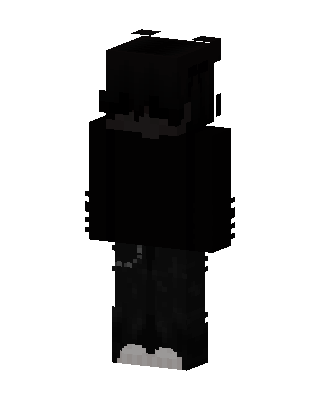 Shadow Hoodie skin, 3D preview