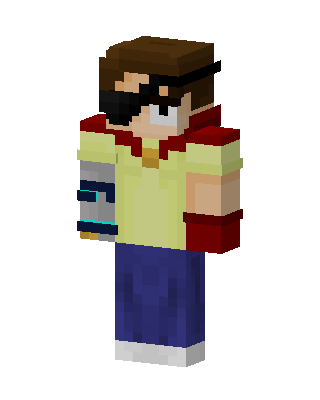 Cyber Pirate skin, 3D preview