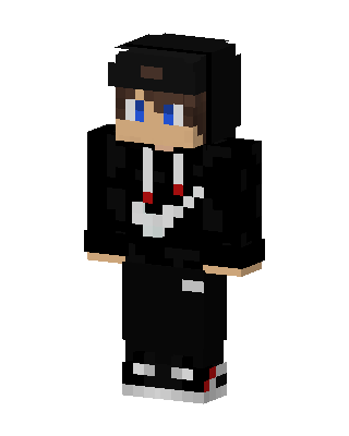 Streetwear Boy skin, 3D preview