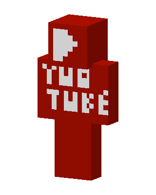 Two Tube Minecraft YouTuber skin