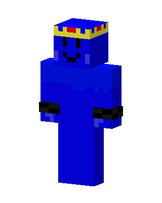 Blue Crown skin, 3D preview