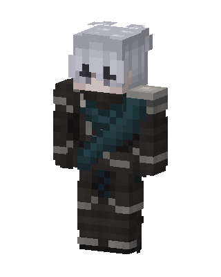 Silver Wanderer skin, 3D preview