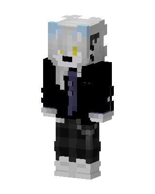 Frost Wolf Boy skin, 3D preview