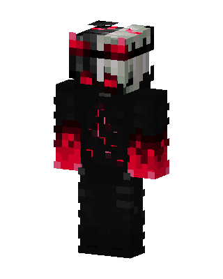 Crimson Wraith skin, 3D preview