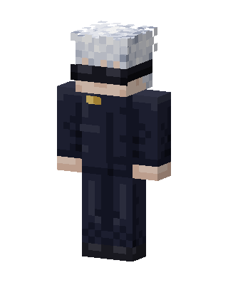 Satoru Gojo skin, 3D preview