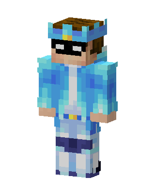 Ice Prince skin, 3D preview