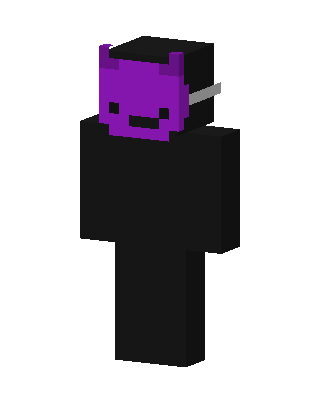 Purple Imp skin, 3D preview