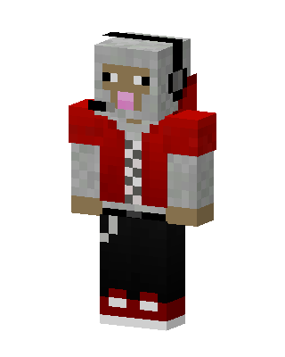 Gamer Sheep skin, 3D preview