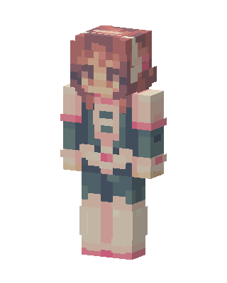 Ochaco Uraraka skin, 3D preview