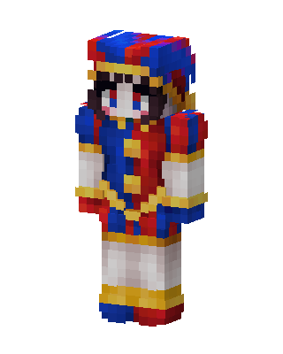 Pomni Minecraft skin
