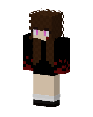 Brown Player Girl skin, 3D preview