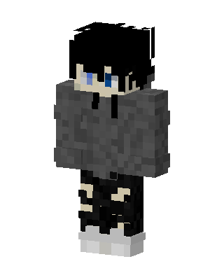 Shadow Hoodie skin, 3D preview