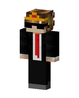 Crowned Suit Boss skin, 3D preview