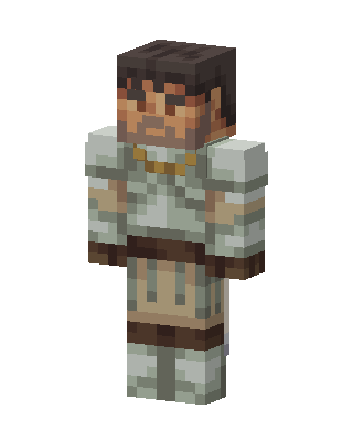 Gray Soldier Boy skin, 3D preview