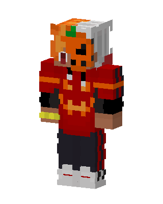 Red Athlete Boy Minecraft skin