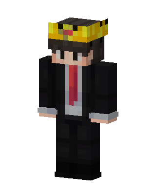 Crowned Gentleman skin, 3D preview