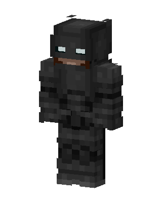 Batman skin, 3D preview