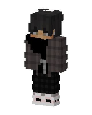 Shadow Hoodie skin, 3D preview