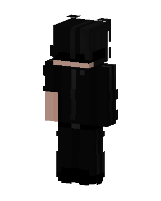 Shadow Suit skin, 3D preview