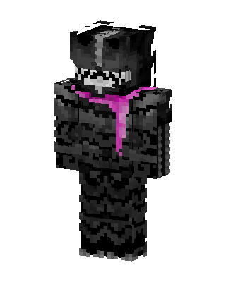 Black Villain Boy skin, 3D preview