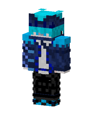 Blue Player Boy Minecraft blue skin