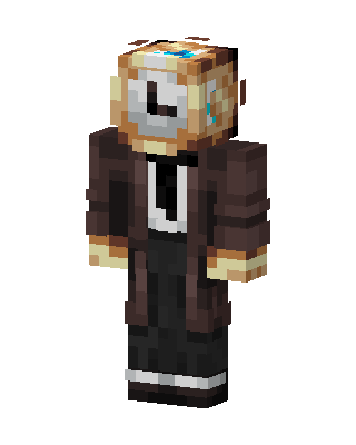 Clock Head Minecraft skin