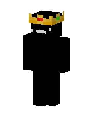 Black King skin, 3D preview