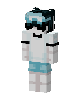 Frosty Goggles Minecraft white skin