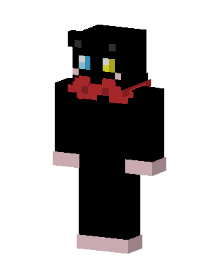 Black Cat Minecraft skin