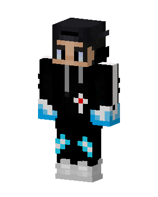 Ice Hoodie Boy Minecraft skin
