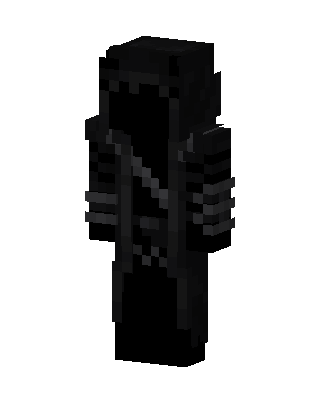 Black Ninja skin, 3D preview