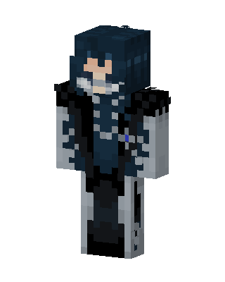 Frost Cloaked Mage Minecraft skin