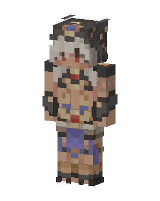 Tribal Huntress Minecraft skin