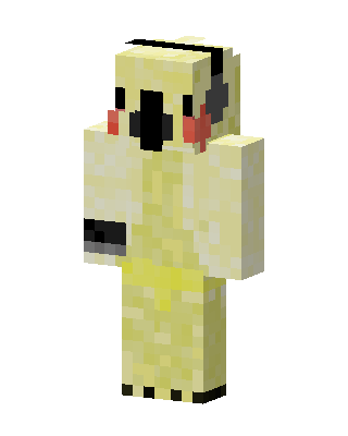Yellow Animal Minecraft skin
