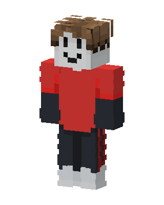 Red Player Boy Minecraft red skin