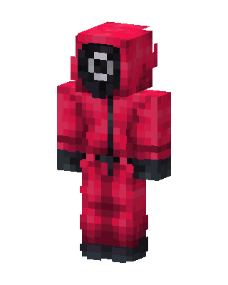 Squid Game Guard Minecraft skin