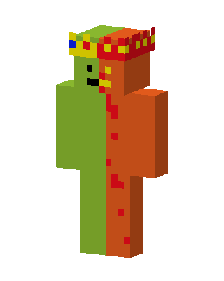 Green Hero skin, 3D preview